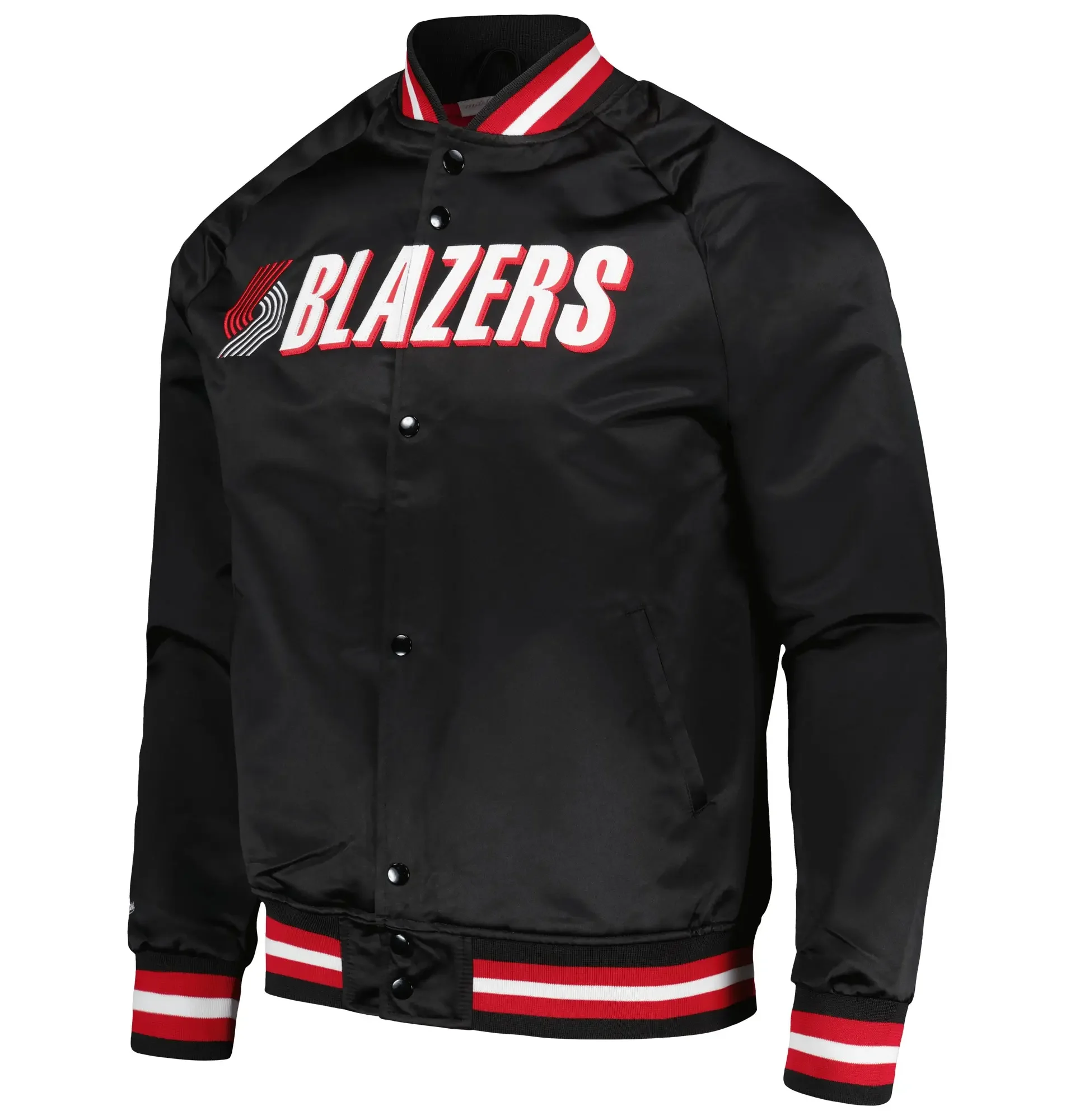 Portland Trail Blazers Classical Black Varsity Jacket Team jacket 1
