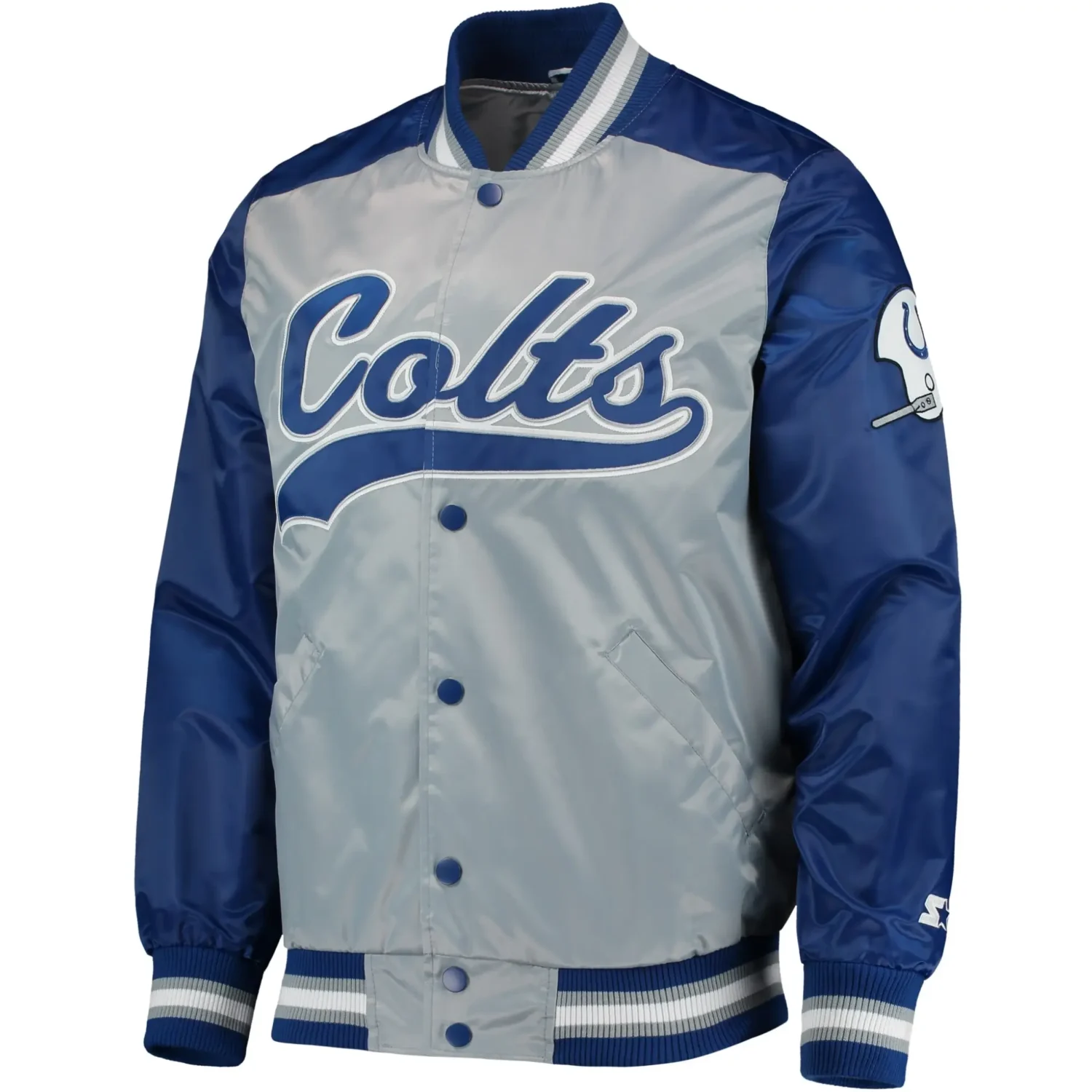 Indianapolis Colts Football Team Players Satin Varsity Jacket TeamJacketShop