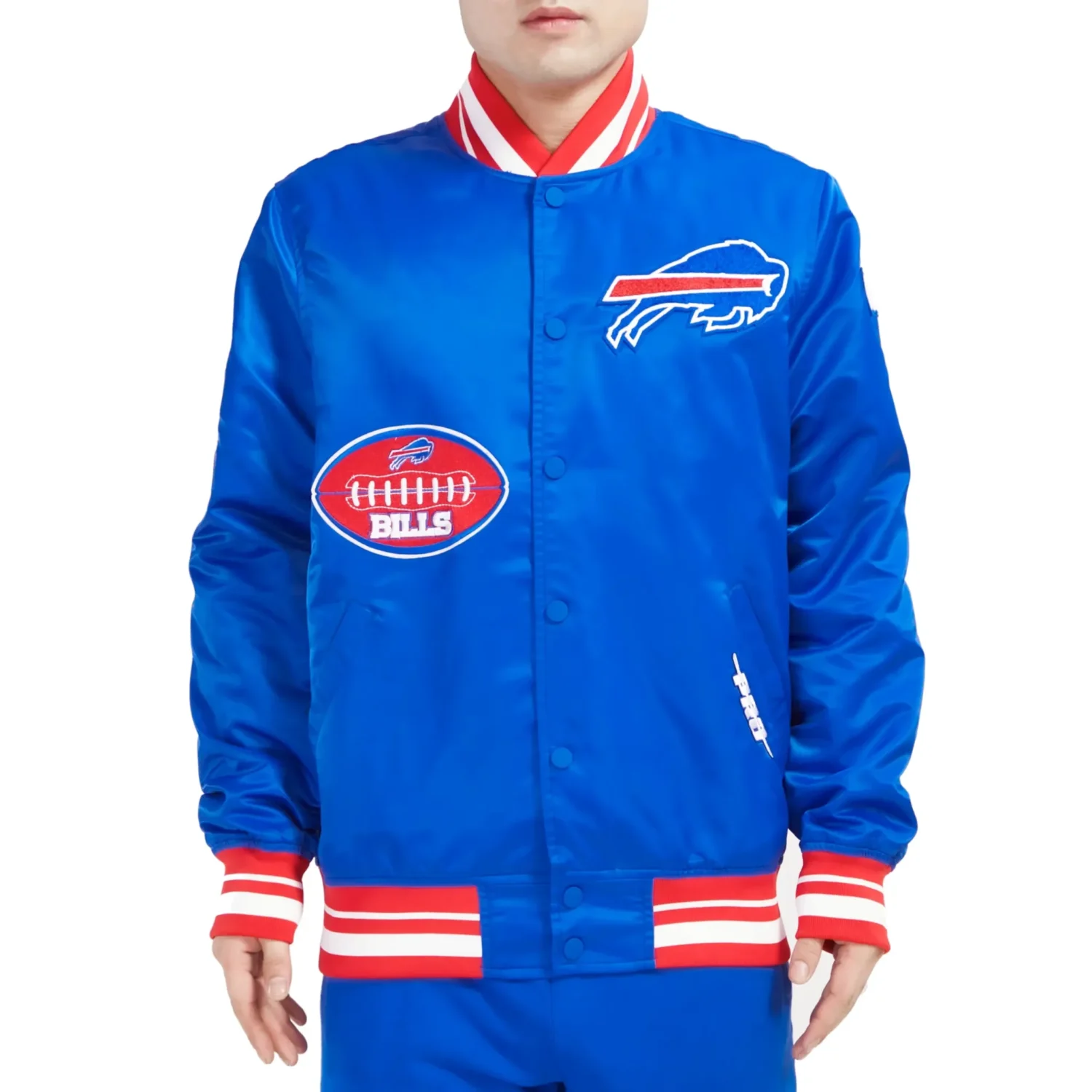 Buffalo Bills Old English Rib Satin Jacket Blue scaled 1